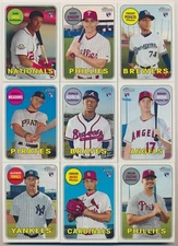 2018 Topps Heritage High Number Baseball Base & RC & SP (501-725) Pick From List