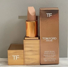 💠TOM FORD 01 Sunlight Soleil De Feu Spark Lip Balm .1oz Full Size Nude Shimmer
