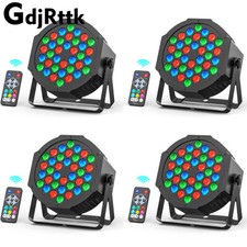 4PCS DJ Disco Party Stage Light 36LED RGB DMX Beam Lights KTV Show PAR Lighting