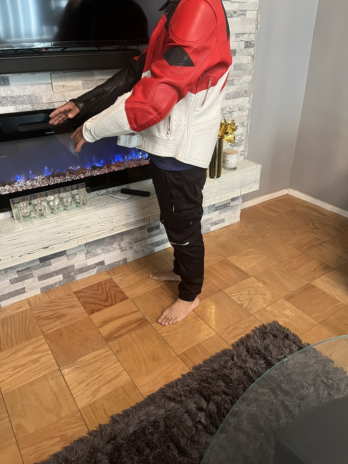 Authentic Leather Motorcycle Jacket - image 4