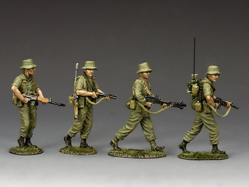 Figurine King & Country VN030 Guerre du Vietnam Miniature Militaire de Luxe