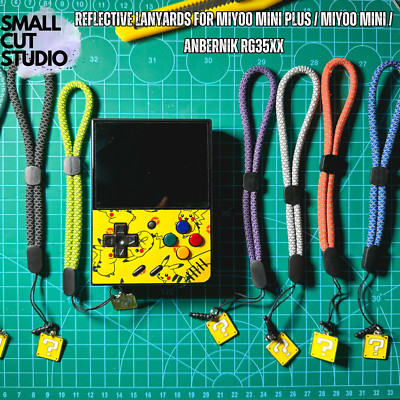 Reflective Lanyards for Miyoo Mini Plus / Miyoo Mini / Anbernik RG35xx