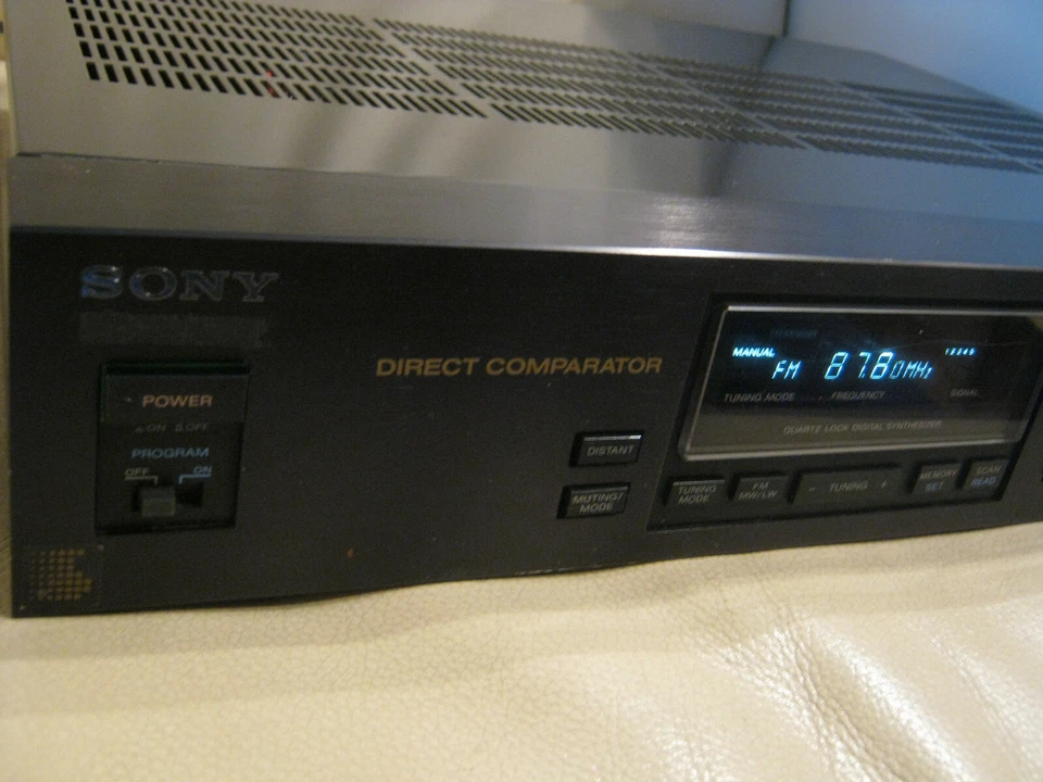 SONY TUNER ST-S444ES II DIRECT Comparator FM/AM/LW - HI-END Elevated Standard
