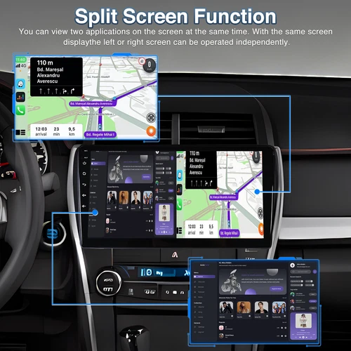 For Toyota Camry 2012-2014 10" Android 13 Car Stereo GPS Navi BT 2+32GB Radio - Picture 10 of 21