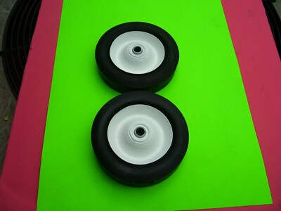 PAIR OF (2)  BALL BEARING  WHEELS FOR LAWN BOY  (NEW) :