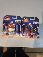 Jurassic World Uncaged Wild Pop Ups Ceratosaurus,Pyroraptor Dinosaur Figure New