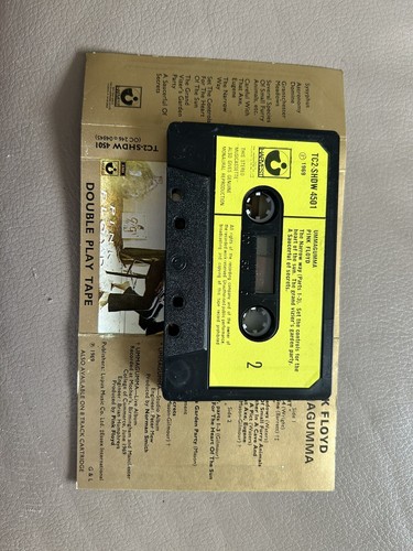 PINK FLOYD - UMMAGUMMA - UK 1969 CASSETTE (Black Shell with green paper) - Picture 3 of 4