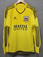 Seattle United Jersey Authentic Goalkeeper SMALL Shirt Adidas S29442 B86