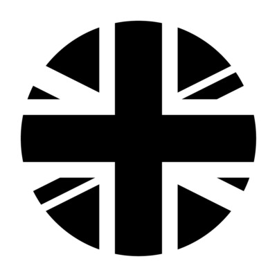 210 mm Union Jack Kreis Flagge UK Auto Autoaufkleber Van Camper LKW Vinyl