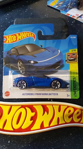 Hot Wheels ~ Automobili Pininfarina Battista, Blue. More HW Models Available!!