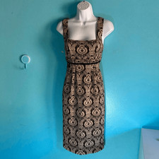 Diane Von Furstenberg Rosario Dress Size 6 Pullover with Pockets Made in USA