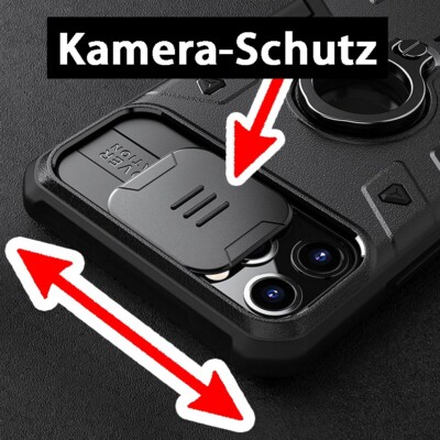 iPhone 11 Pro Max Armor Hülle mit Kamera-Schutz Slide Case Nillkin CamShield