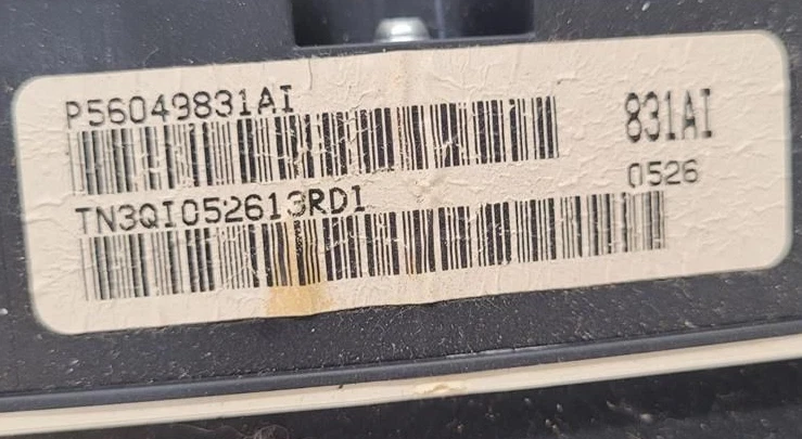 2006 道奇 Ram 1500 2500 3500 MPH 速度表 Speedo 集群仪表电源锁 — 第 4/4 张图片