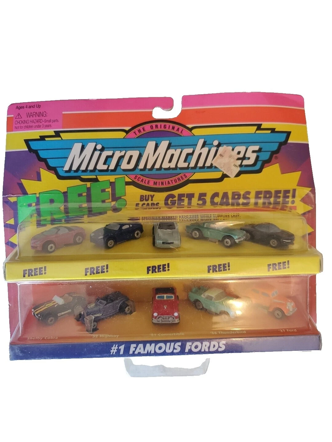 Micro Machines Contemporary Manufacture Diecast Cars