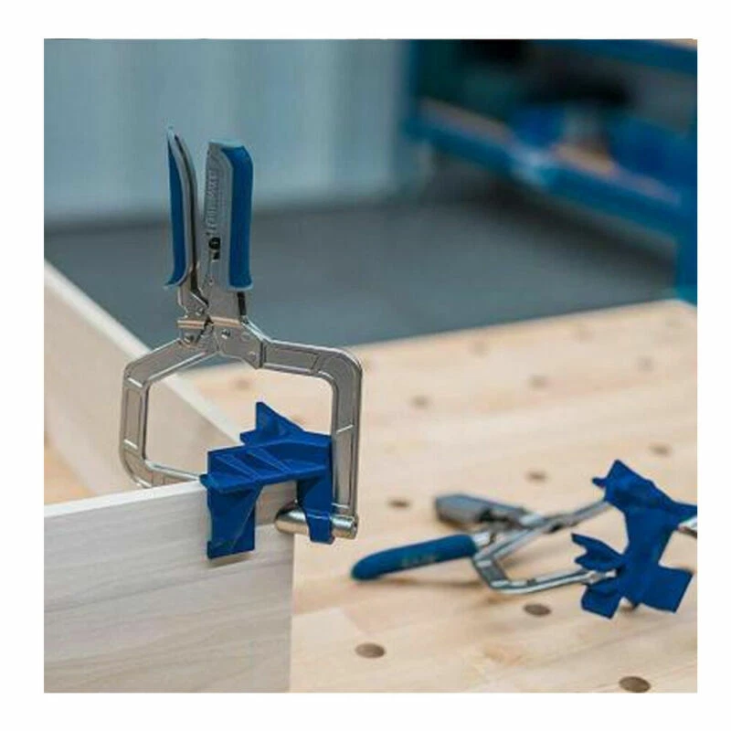 90 Degree Corner Right Angle Clamp For Kreg Jig T Joint Gadget Woodworking  Tool 