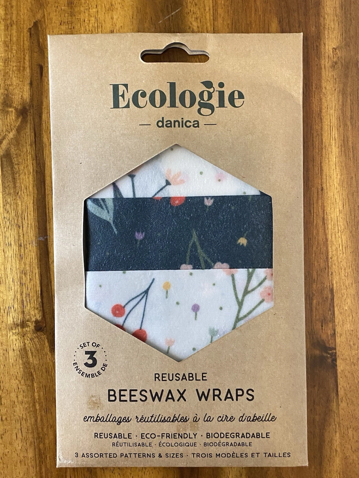 Ecologie Reusable Beeswax Food Storage Wrap - Thumbnail 2