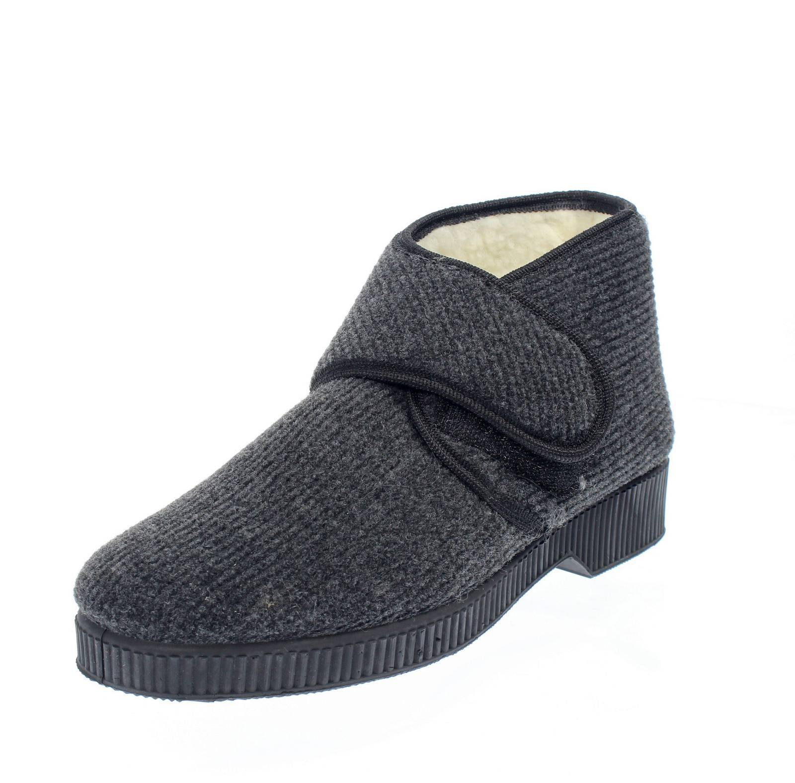 Длинная стелька на ремешках в стиле Тессуто - Гриджио - Талья 42 [27 см] Scarpe Uomo