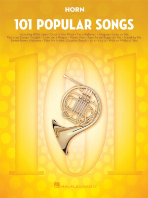 101 Popular Songs für Horn - PORTOFREI VOM MUSIKFACHHÄNDLER