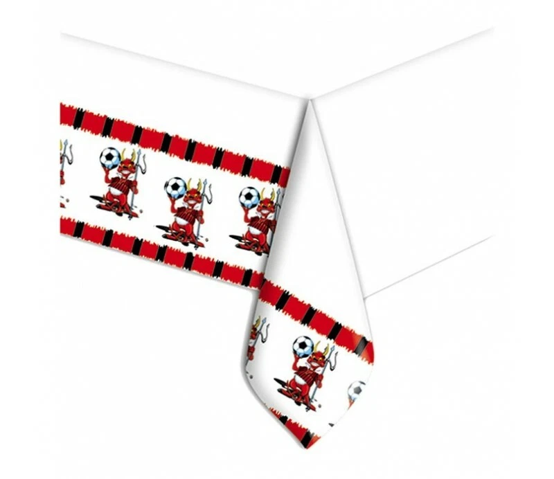 Amycute 156 Pezzi Forniture per Feste Calcio, Set Stoviglie per Feste Calcio Piatti Tazze Tovaglioli Tovaglia Banner Palloncini Calcio Decorazioni per Feste Compleanno Bambini