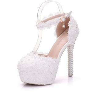 white mary jane wedding shoes