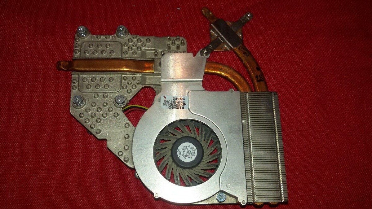 hp dm4-1000 dissipateur thermique+ventilateur hp spare 608229-001