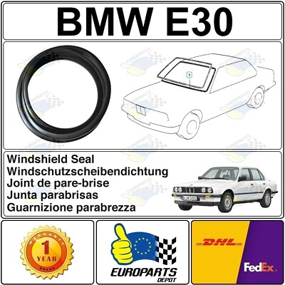 1991 BMW E30 3er Frontscheibe Dichtung, Für alle Karosserievarianten 51311972248