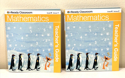 i Ready Classroom Mathematics Grade K Volume 1 & 2 Teacher's Guide ...