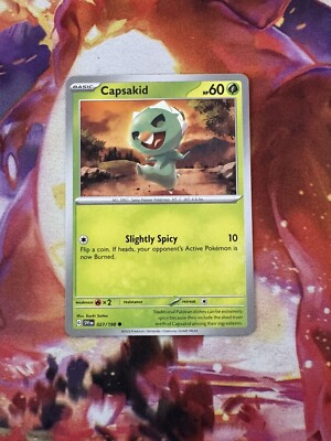 Pokémon - Capsakid - Scarlet & Violet - 027/198