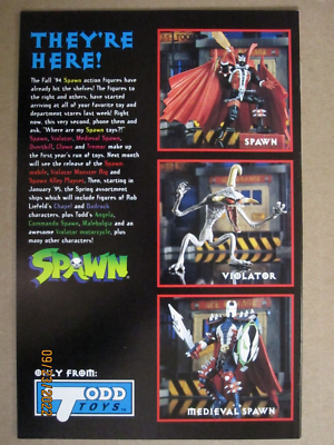1994 IMAGE COMICS SPAWN #26 GREG CAPULLO & TODD MCFARLANE COVER
