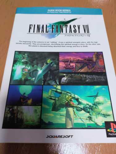 Final Fantasy VII Guide Book Insert Flyer Included v2 - Afbeelding 1 van 5