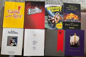 Eight Vintage Musical Plays Souvenir Programs