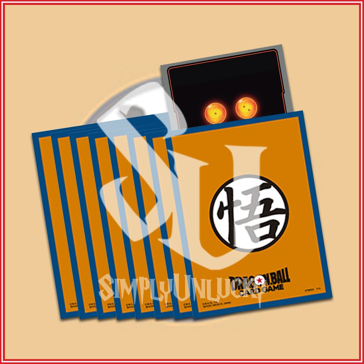 DRAGON BALL SUPER: FUSION WORLD SON GOKU CARD SLEEVES 64-PACK BANDAI | eBay