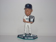 FELIX HERNANDEZ Mariners Bobble Head Cy Young Award Safeco Field Exclusive New*
