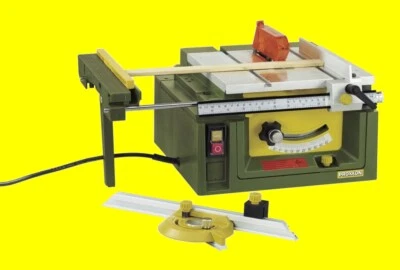 PROXXON 27070 sega circolare da tavolo taglio fine FET a velocità fissa per modellismo