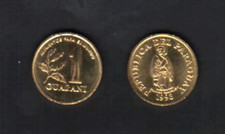 Paraguay 1 GUARANI KM-192 1993 plante de tabac UNC monnaie mondiale pièce de monnaie paraguayenne