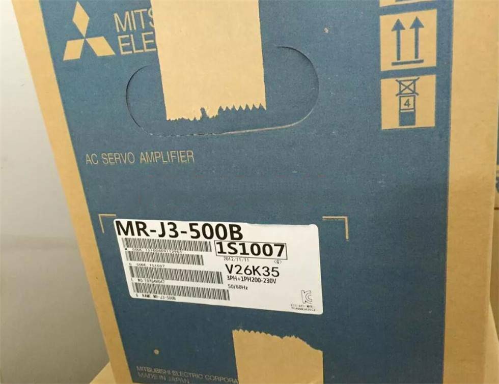 ONE SERVO DRIVE MR-J3-500B MRJ3500B New #A6-37