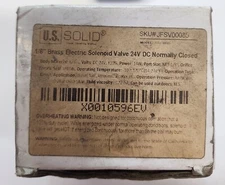 U.S. Solid ‎ JFSV00086 - 1/8" Brass Solenoid Valve 24V DC