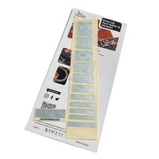 Jockomo Gitarre Bass Inlay Aufkleber Griffbrett Marker Block WhitePearl ‎F-00...