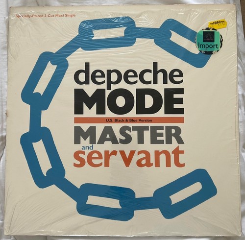 Depeche Mode - Master And Servant (U.S Black & Blue Version), 12" Vinyl