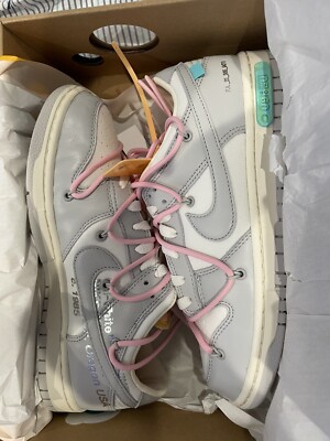lot 9 off white dunks