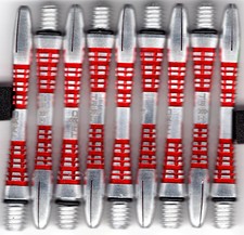 WINMAU TRIAD Short Red Aluminium Dart Shafts: 1 Set of 3