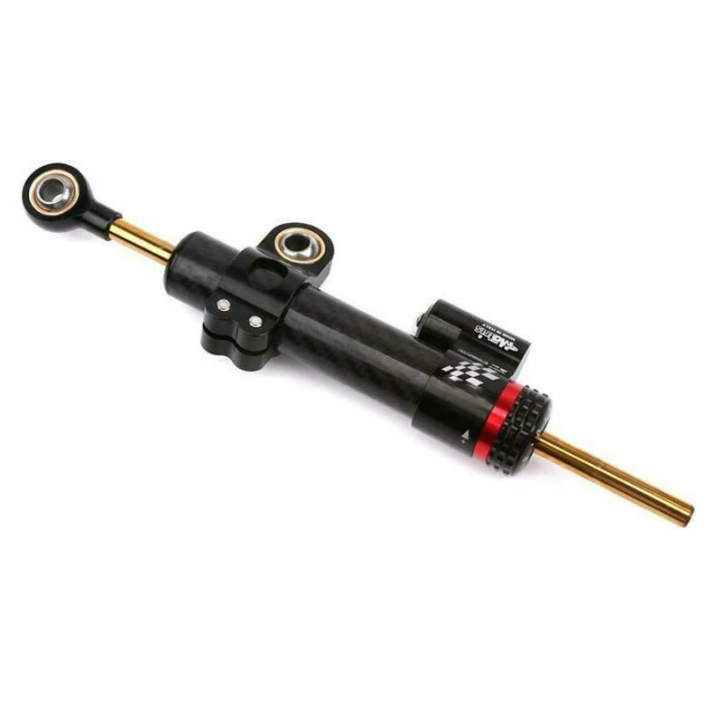 Carbon Fiber Motorcycle Steering Damper Stabilizer for Honda Yamaha Suzuki BMW - Image 3 of 4