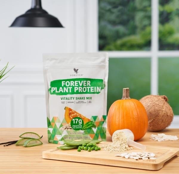 Forever Plant Protein 13.75 oz with Aloe Vera. Vegan, Dairy, Soy Free | eBay