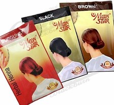 6 x HENNA Black Burgundy Brown Herbal Mehndi Mendhi Dye Colour free 1 dye brush