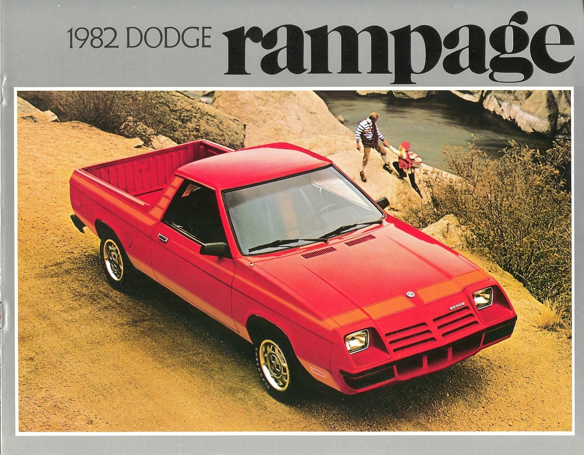 1982 Dodge Rampage & Rampage Sport Truck Sales Brochure | eBay