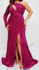 fashion nova elegant maxi formal dress 1x new