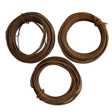 3 Rolls Coils 20 Gauge Rusty Tin Wire 30ft Each Primitive Holiday Craft Supply
