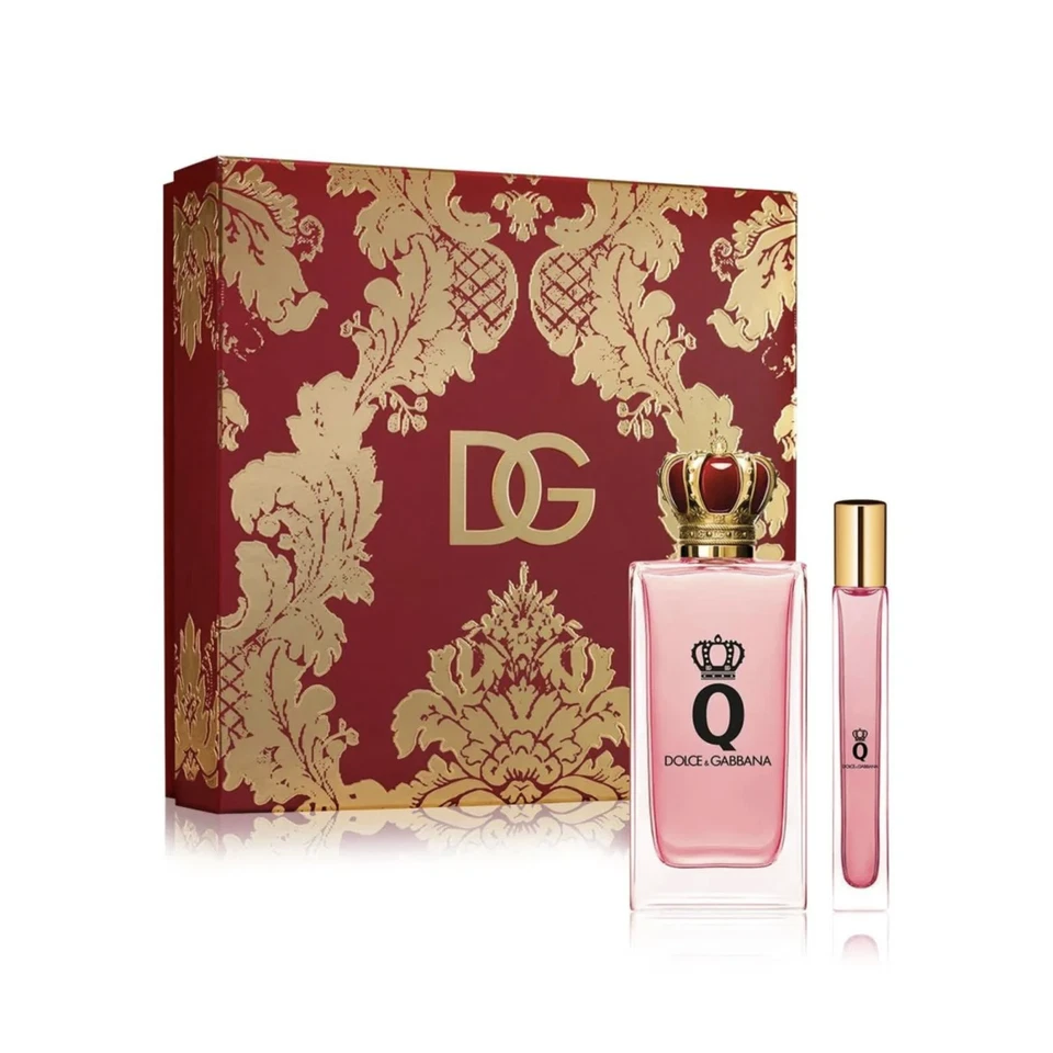 Dolce & Gabbana Q Eau de Parfum 100ml Spray + 10ml Set NEW
