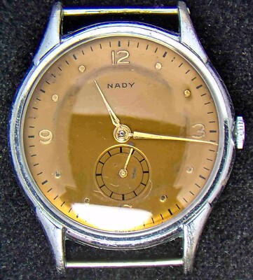 Nady (Schweizer) Herren Handaufzug Unitas Cal. 186 Uhr (Vintage) -- Ersatzteile/Reparaturen