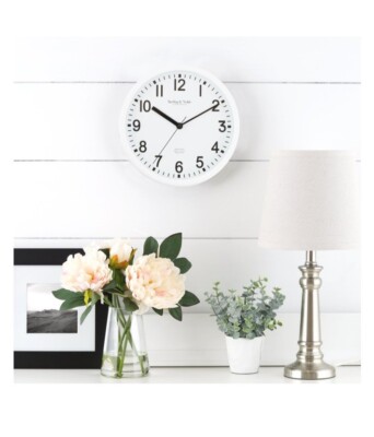 インテリア時計 REGULARITY TIME Main Stays 8.78 Inch Diameter Wall Clock Decoration Time Telling